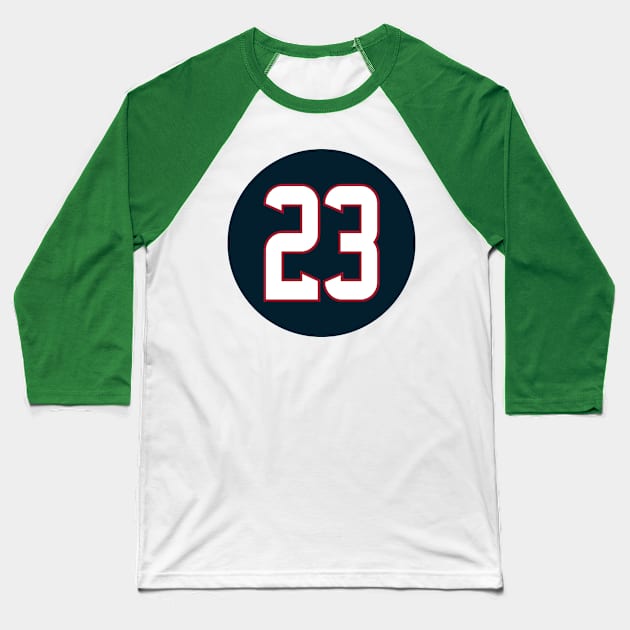 Houston Texans Foster Baseball T-Shirt by naesha stores